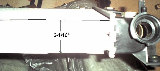 Radiator Thickness